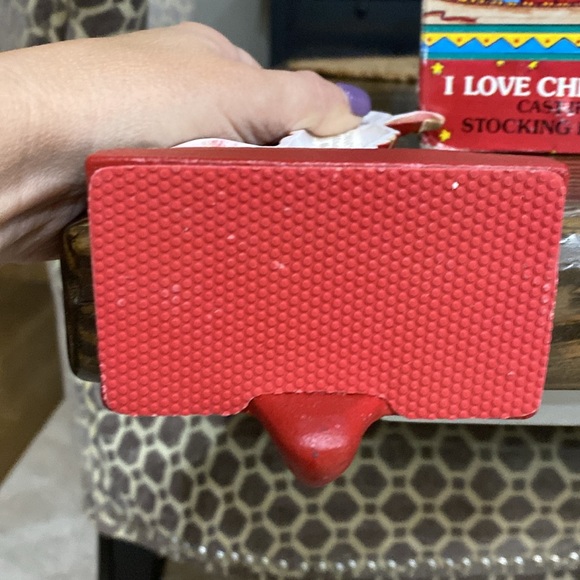 MIDWEST Mary Engelbreit I LOVE CHRISTMAS Cast Iron CHRISTMAS STOCKING HOLDER - Picture 4 of 4